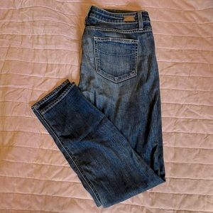 Paige Denim size 29.  Skinny jean. Distressed.